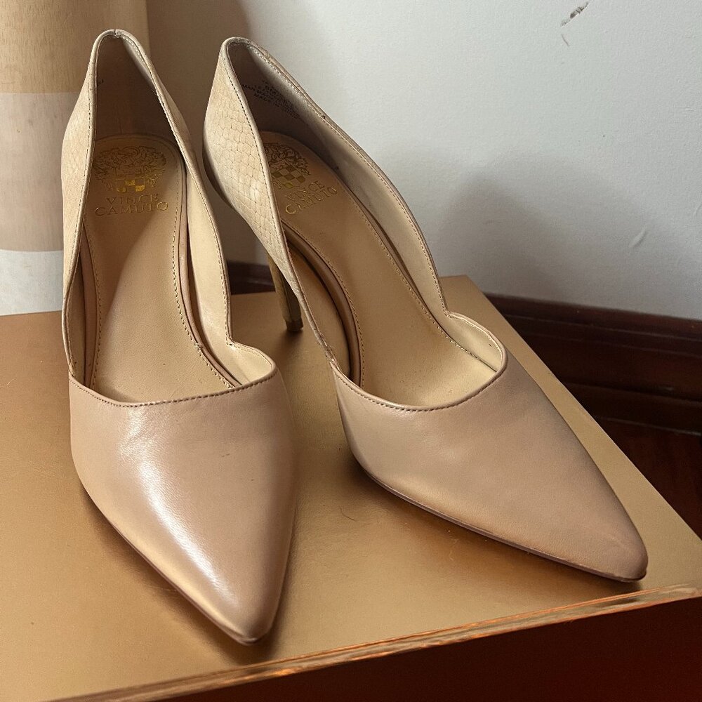 Vince Camuto Nude Heels